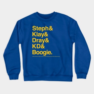 Death Lineup Version 3.0 Crewneck Sweatshirt